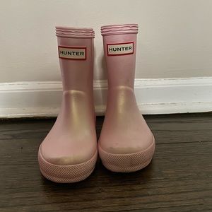 Pink Hunter Toddler Boots